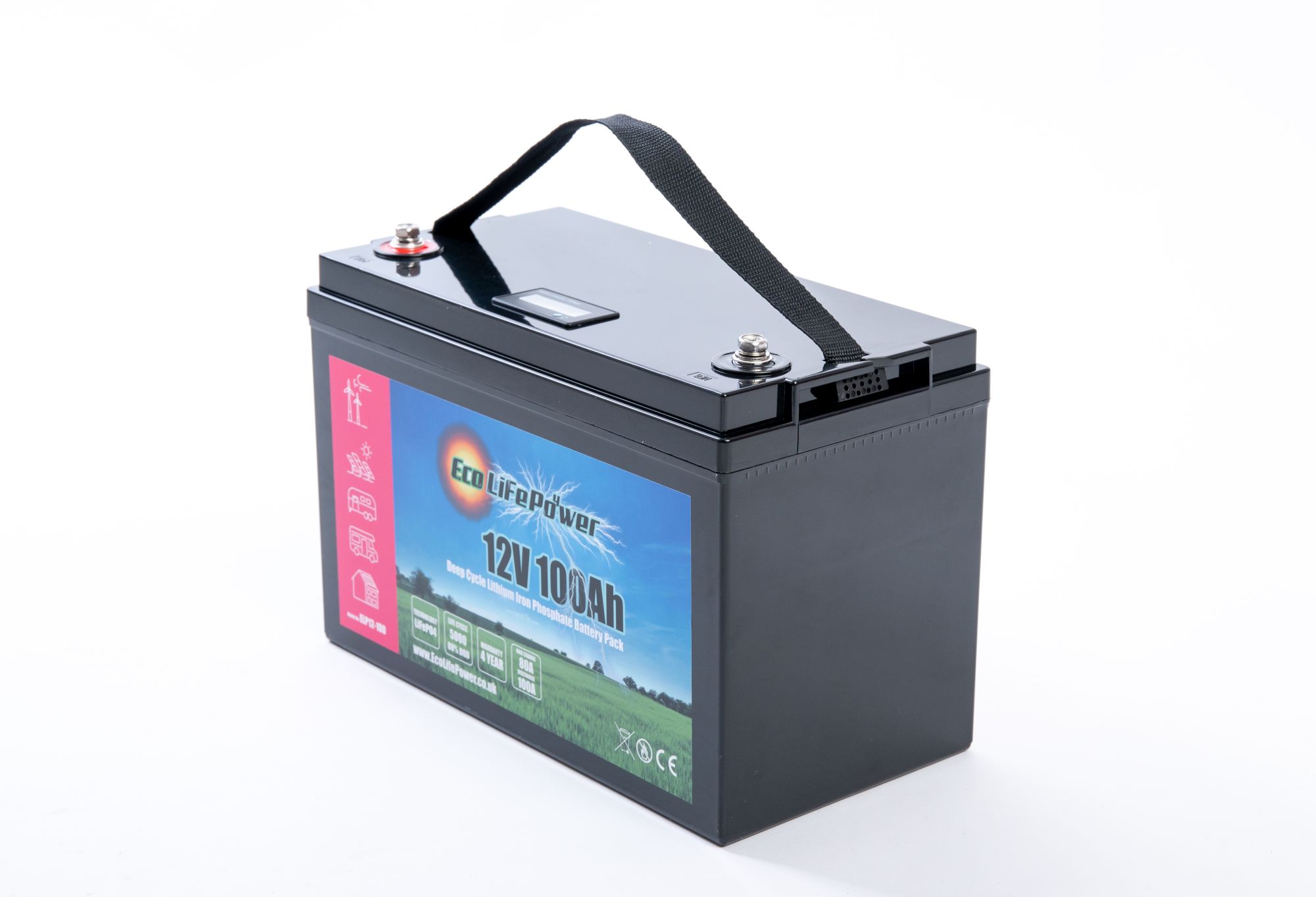 100Ah 12V (12.8V) LiFePO4 Lithium Battery – ELP Energy Ltd